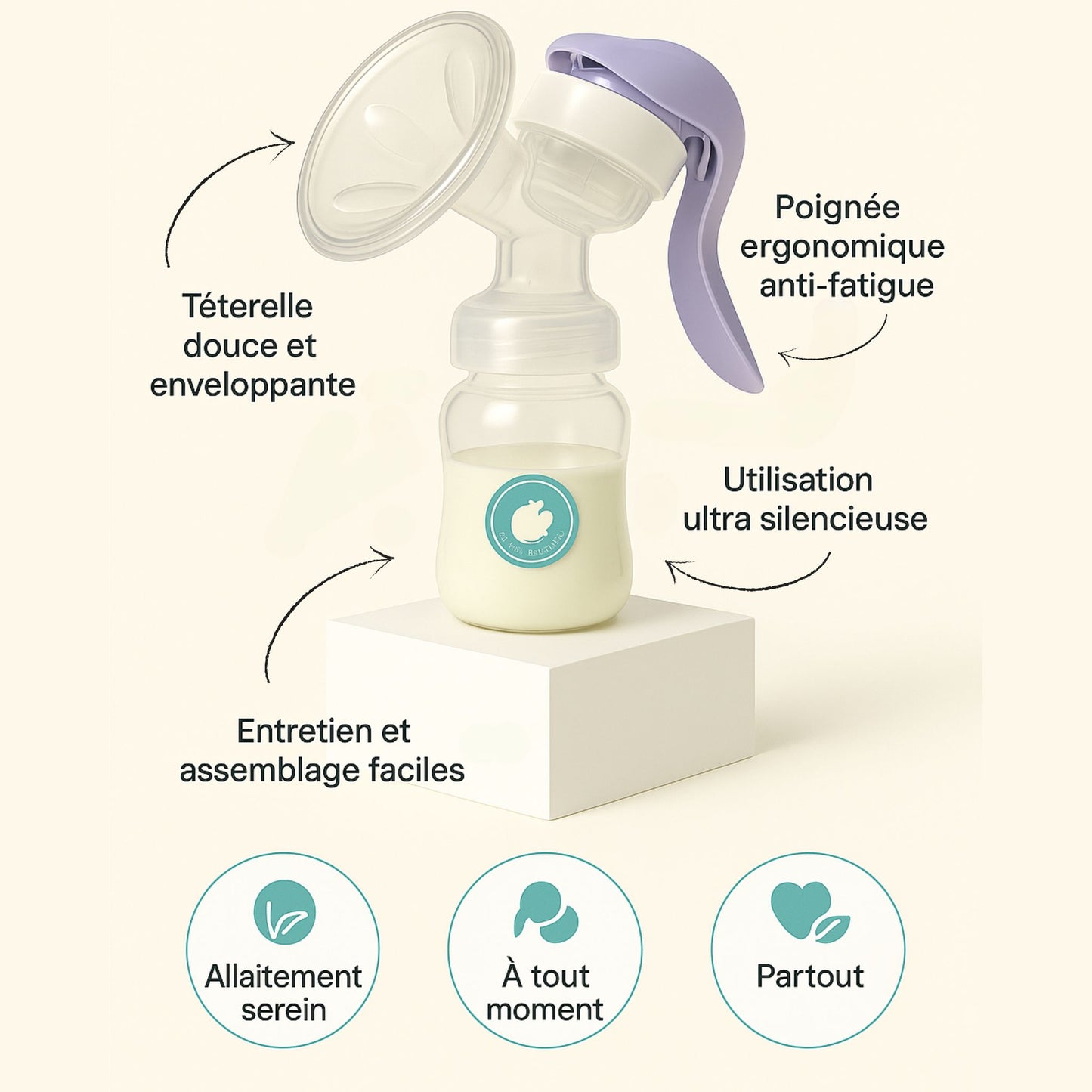 Tire-lait nomade